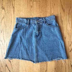 Brandy Melville denim skirt - small